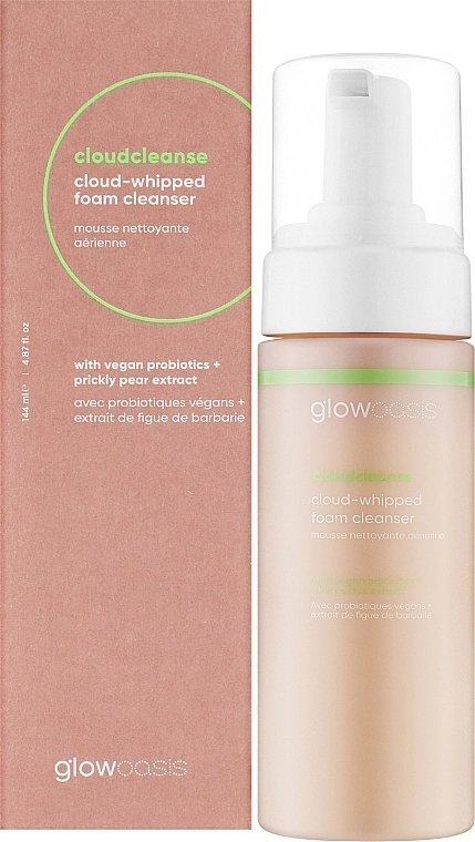 Glowoasis Очищаюча пінка для обличчя Cloudcleanse Cloud-Whipped Foam Cleanser - фото N2