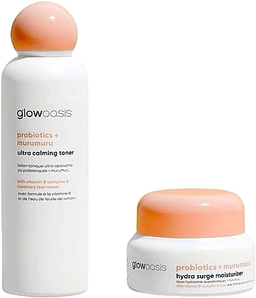 Glowoasis Набір Calming Essentials Kit (f/toner/120ml + f/cr/50ml) - фото N1