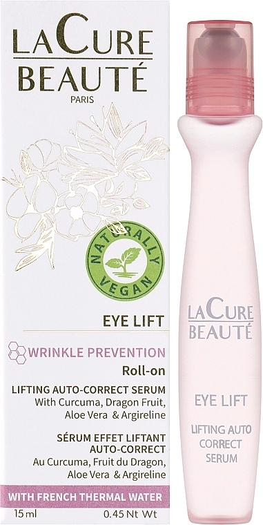 La Cure Beaute Сыворотка для кожи вокруг глаз LaCure Beaute Anti Aging Eye Lift Roll-On - фото N2