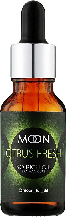 Moon Масло для ногтей и кутикулы "Цитрусовый фреш" Full Citrus Fresh Oil Cuticle - фото N1