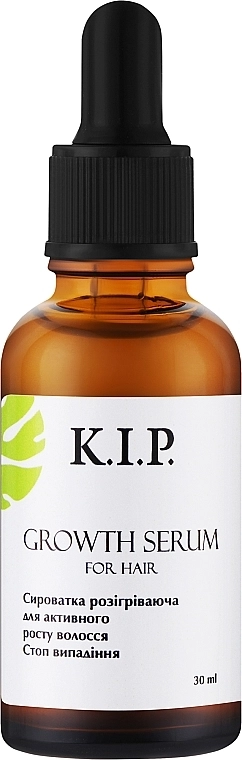 K.I.P. Розігріваюча сироватка для активного росту волосся "Стоп випадіння" Growth Serum - фото N1