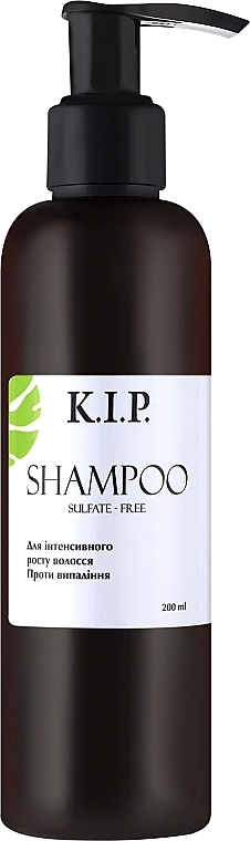 K.I.P. Безсульфатний шампунь для інтенсивного росту волосся Shampoo - фото N1