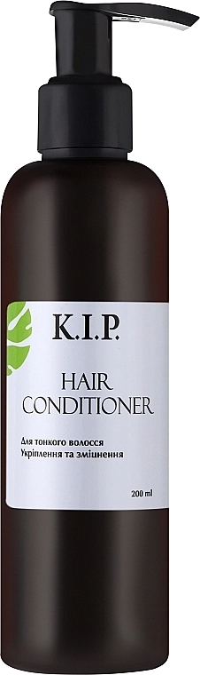K.I.P. Відновлюючий кондиціонер для тонкого волосся "Зволоження та зміцнення" Conditioner - фото N1