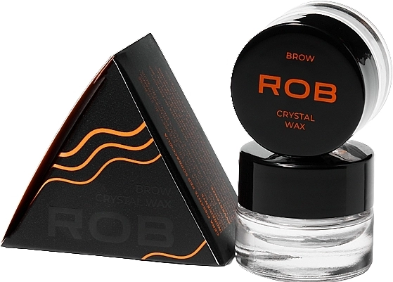 ROB Прозорий гель для брів Crystal Wax - фото N1