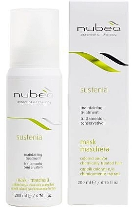 Nubea Маска для фарбованого та освітленого волосся Sustenia Colored And/Or Chemically Treated Hair Mask - фото N1
