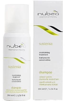 Nubea Шампунь для фарбованого та освітленого волосся Sustenia Colored And/Or Chemically Treated Hair Shampoo - фото N1