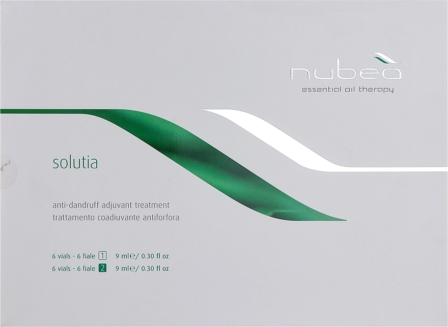Nubea Терапія-ампули для волосся проти лупи Solutia Anti-Dandruff Adjuvant Treatment Vial - фото N1
