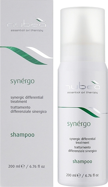 Nubea Шампунь для частого використання Synergo Synergic Differential Shampoo - фото N2