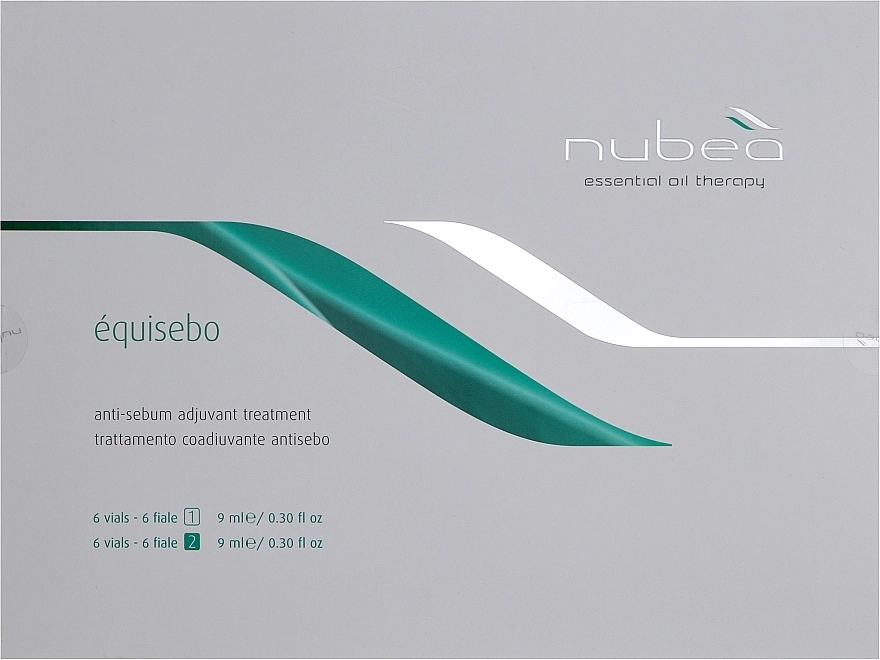 Nubea Терапія для жирної шкіри голови Equisebo Anti-Sebum Adjuvant Treatment Vial - фото N1