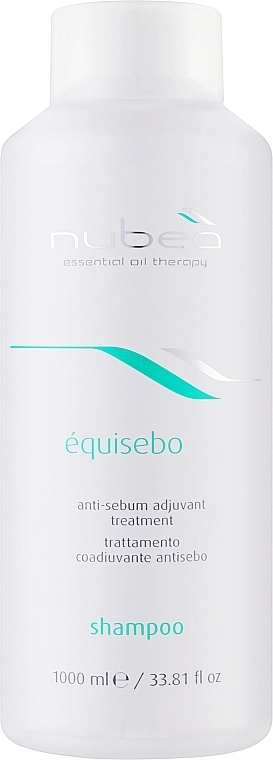 Nubea Себорегулирующий шампунь для волос Equisebo Anti-Sebum Adjuvant Shampoo - фото N3