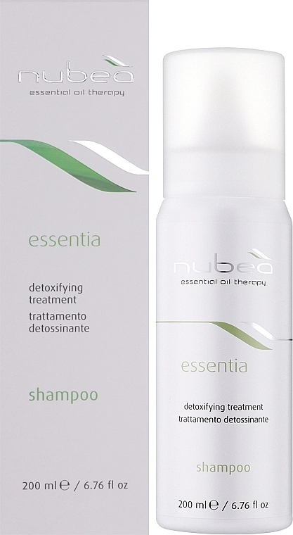 Nubea Детокс-шампунь для волос Essentia Detoxifying Shampoo - фото N2