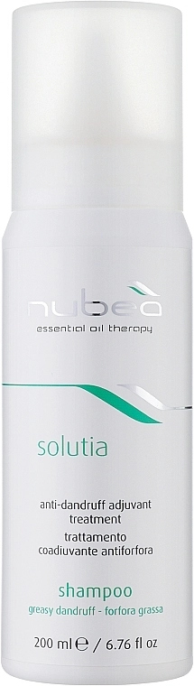 Nubea Шампунь для волосся проти жирної лупи Solutia Shampoo Greasy Dandruff - фото N1