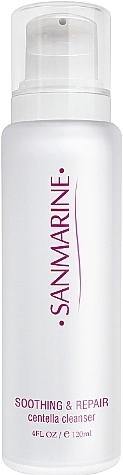 Sanmarine Молочко для очищення шкіри обличчя з центелою Soothing & Repair Centella Cleanser - фото N1