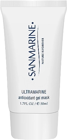 Sanmarine РОЗПРОДАЖ Антиоксидантна гель-маска для обличчя Ultramarine Antioxidant Gel Mask* - фото N1