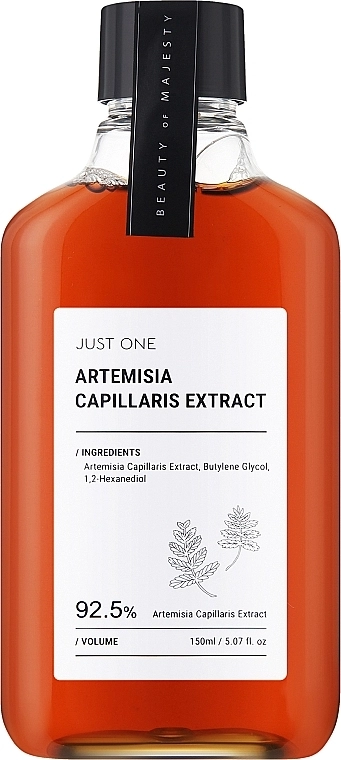 Beauty of Majesty Веганский тоник без спирта с экстрактом полыни Just One Artemisia Capillaris Extract - фото N1