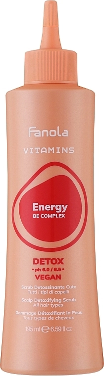 Fanola Скраб для шкіри голови Vitamins Energy Be Complex Detox Scrub - фото N1