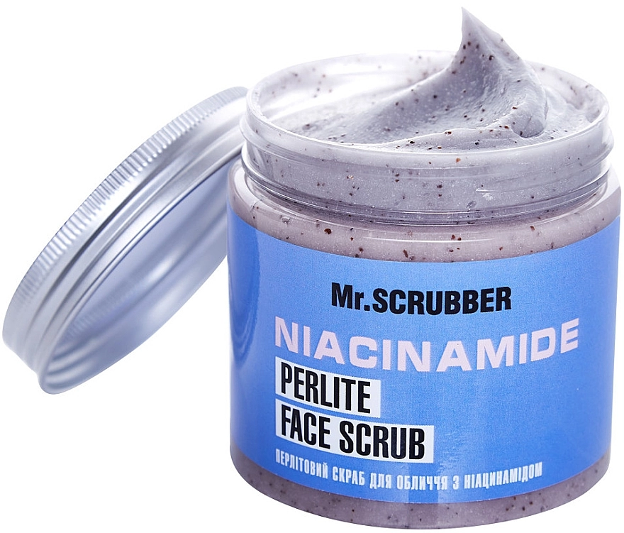 Mr.Scrubber Перлітовий скраб для обличчя з ніацинамідом Niacinamide Perlite Face Scrub - фото N1
