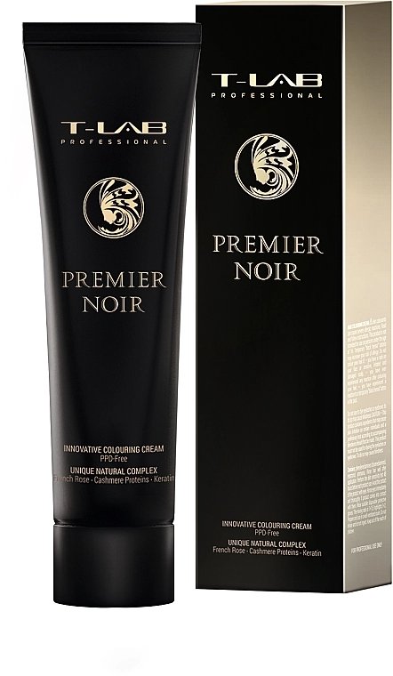 T-LAB Professional Крем-фарба для волосся Premier Noir Innovative Colouring Cream - фото N1