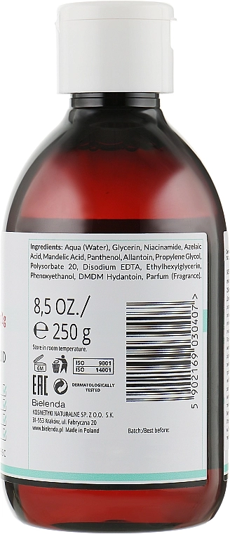 Дерматологічний анти-акне тонік Dr Medica Acne Dermatological Anti-Acne Liquid Tonic - Bielenda Dr Medica Acne Dermatological Anti-Acne Liquid Tonic, 250 мл - фото N2