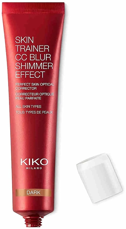 Kiko Milano Skin Trainer CC Blur Shimmer Effect Крем-коректор для обличчя з сяйним фінішем - фото N1
