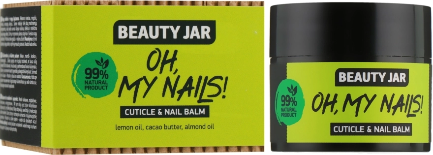 Beauty Jar Бальзам для ногтей и кутикулы Oh My Nails! Cuticle&Nail Balm - фото N2