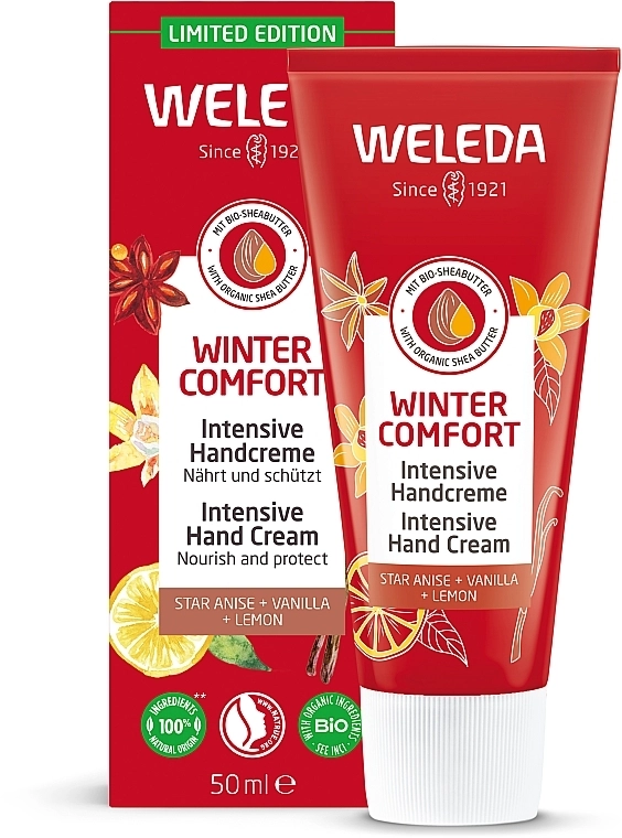 Weleda Інтенсивний крем для рук "Зимний Комфорт" Winter Comfort Intensive Hand Cream - фото N2