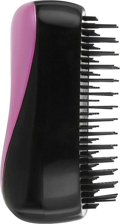 King Rose Массажная щетка для волос, малиновая с черным Compact - фото N3