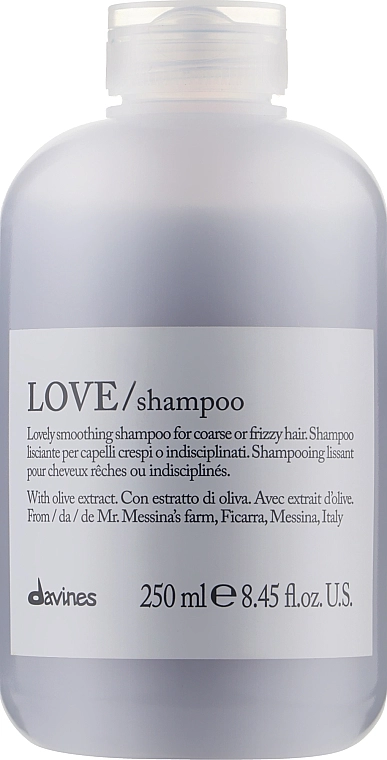 Davines Разглаживающий завиток шампунь Love Lovely Smoothing Shampoo - фото N3