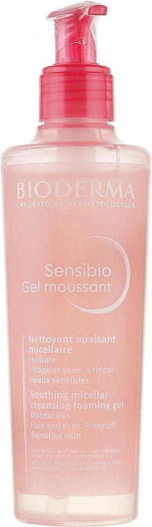 Bioderma Очищающий гель Sensibio Cleansing Foaming Gel - фото N3