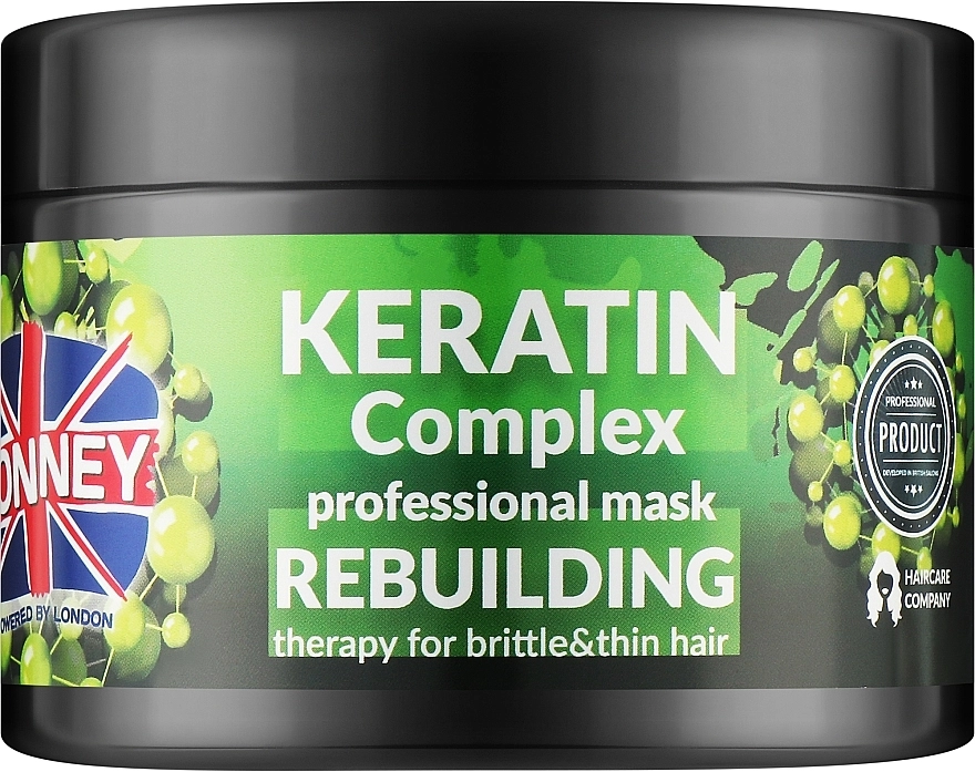 Ronney Professional Маска для волосся Ronney Keratin Complex Rebuilding Therapy Mask - фото N1