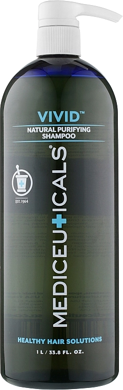Mediceuticals Шампунь для очищення і детоксифікації волосся Healthy Hair Solutions Vivid - фото N5