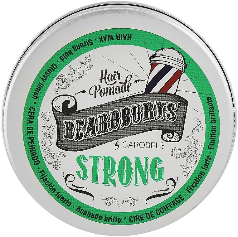 Beardburys Помада для волосся сильної фіксації Strong Wax - фото N1