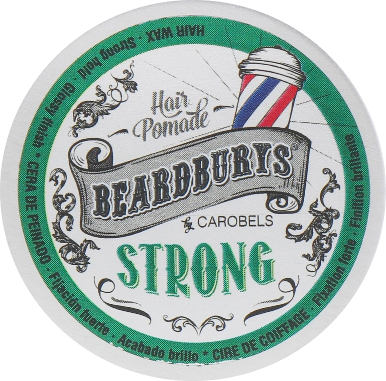 Beardburys Помада для волосся сильної фіксації Strong Wax - фото N7