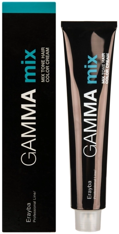 Erayba Фарба для волосся+нейтралізатор Gamma Mix Tone Haircolor Cream 1+1.5 - фото N1