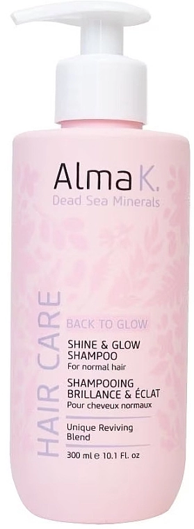Alma K. Шампунь для блиску та сяйва волосся Hair Care Shine & Glow Shampoo - фото N1
