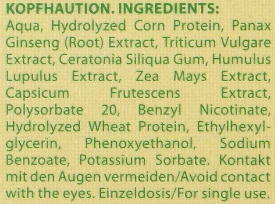 Засіб для відновлення волосся "Плацент формула ботаника" - Placen Formula Botanica Tonic Hair And Scalp Lotion, 2x10ml - фото N2