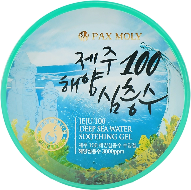 Pax Moly Глубоко увлажняющий гель на основе морской воды 100 % Jeju Deep Sea Water Soothing Gel - фото N1