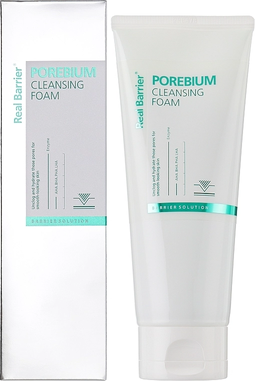 Real Barrier Ензимна пінка для глибокого очищення Porebium Cleansing Foam - фото N2