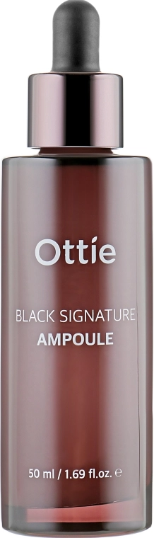 Ottie Ампульна омолоджувальна сироватка Black Signature Ampoule - фото N2