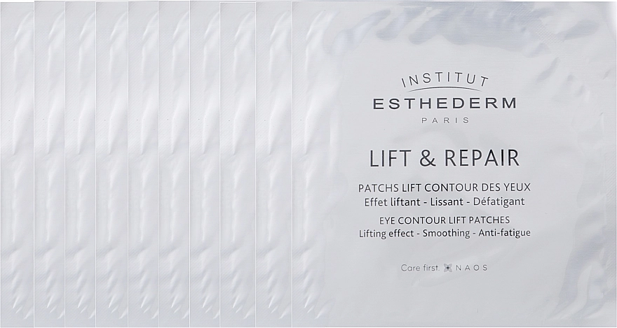 Institut Esthederm Биолифтинговые патчи для области глаз Lift & Repair Eye Contour Lift Patches - фото N2