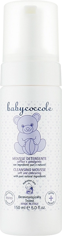 Babycoccole Очищувальний мус з екстрактом квітів лотоса Dolcemousse - фото N1