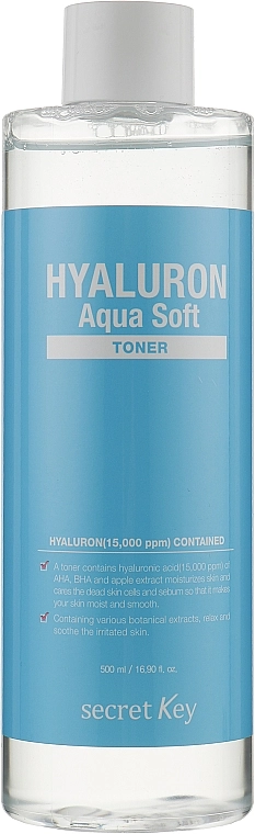 Secret Key Гіалуроновий тонер Hyaluron Aqua Soft Toner - фото N1