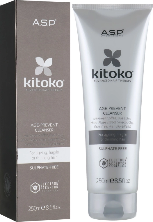 Affinage Антивозрастной шампунь Kitoko Age Prevent Cleanser - фото N1