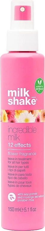 Milk Shake Несмываемое молочко для волос "12 эффектов" Incredible Milk Flower Fragrance - фото N1