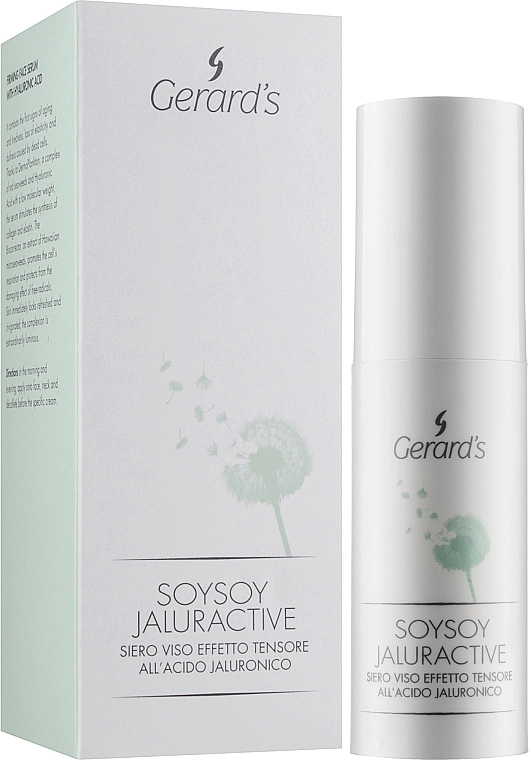 Gerard's Cosmetics Укрепляющая сыворотка для лица с гиалуроновой кислотой Soysoy Jaluractive Serum - фото N2