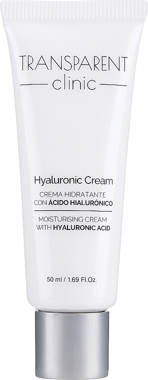 Transparent Clinic Крем для обличчя зволожувальний Hyaluronic Cream - фото N1