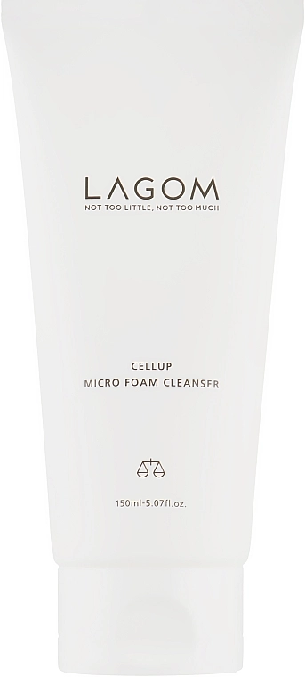 Lagom Средство для умывания Cellup Micro Foam Cleanser - фото N3