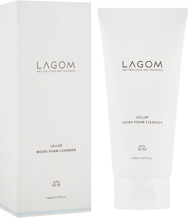 Lagom Средство для умывания Cellup Micro Foam Cleanser - фото N4