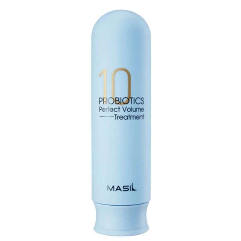 Бальзам для придания объема тонким волосам с пробиотиками - Masil 10 Probiotics Perfect Volume Treatment, 300 мл - фото N2