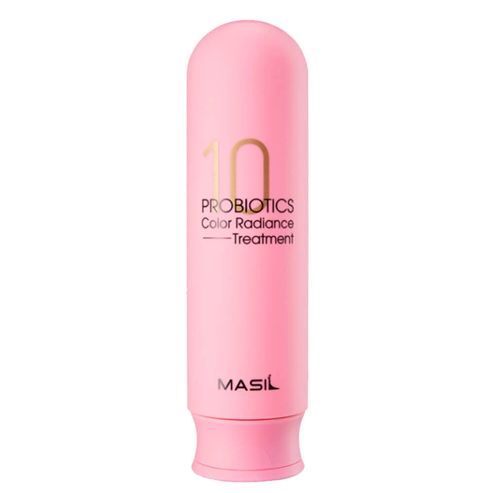 Бальзам для захисту кольору фарбованого волосся з пробіотиками - Masil 10 Probiotics Color Radiance Treatment, 300 мл - фото N1